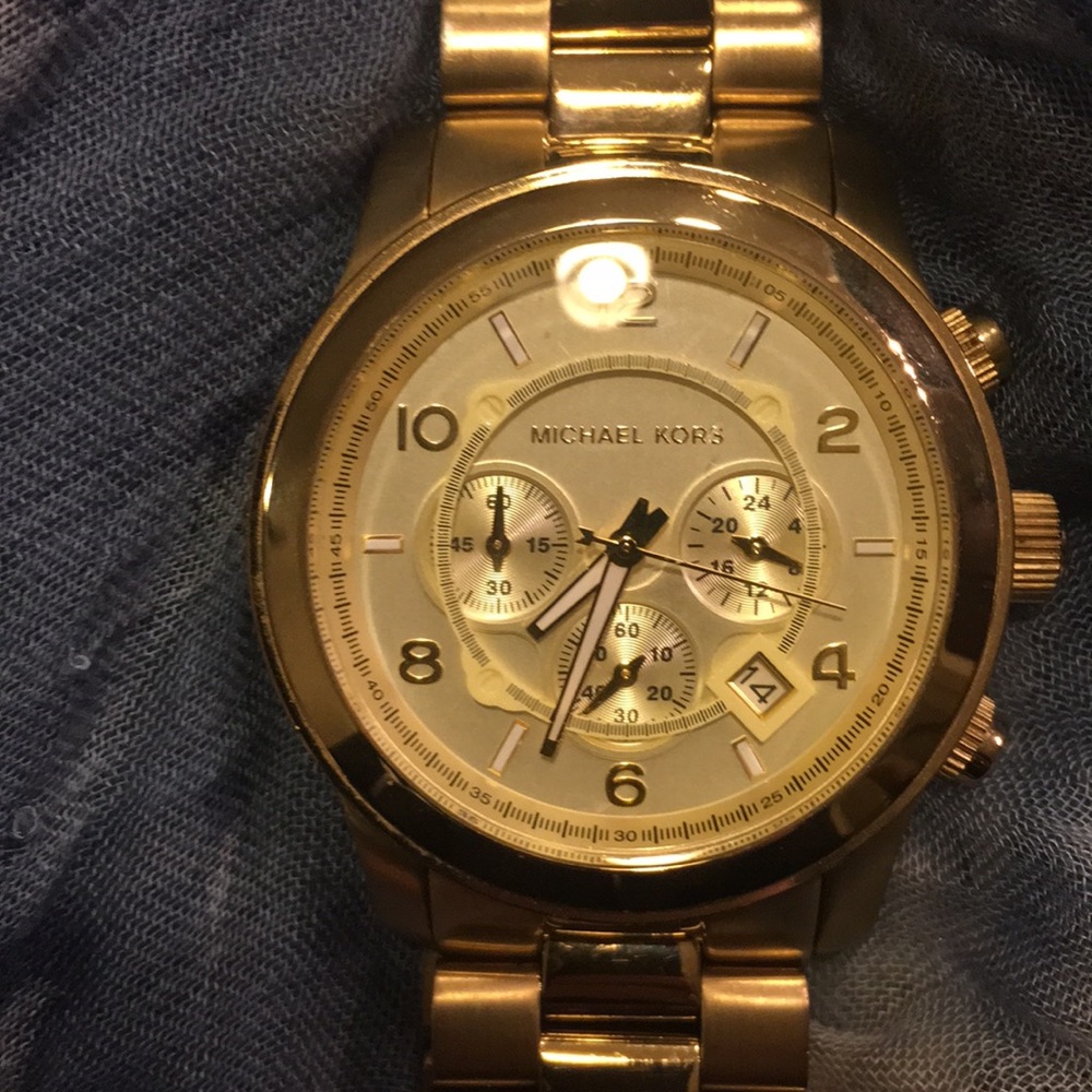 Michael Kors Gold Boyfriend Watch